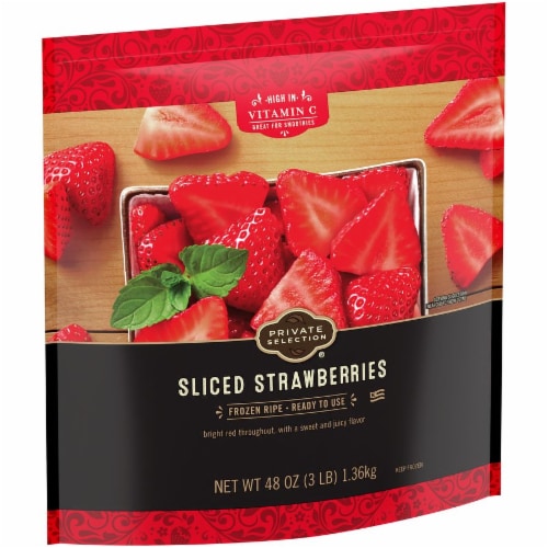 Private Selection® Sliced Strawberries Perspective: left