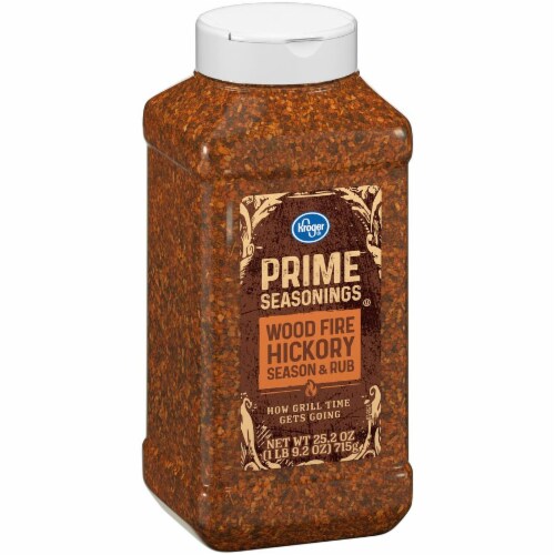 Kroger® Prime Seasonings Wood Fire Hickory Season & Rub Perspective: left