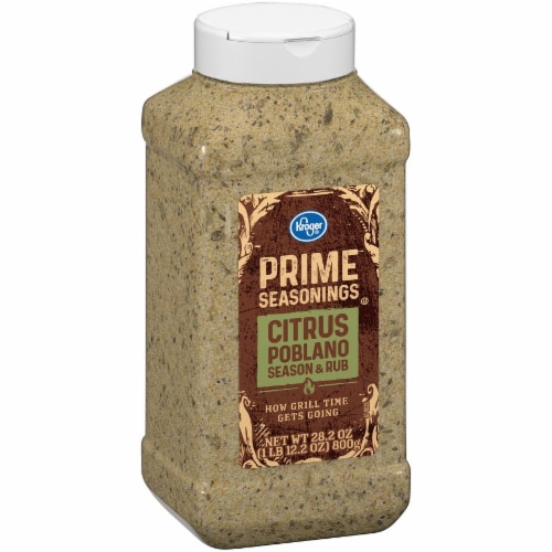 Kroger® Prime Seasonings Citrus Poblano Season & Rub Perspective: left