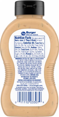 Kroger® Burger Special Sauce Perspective: left