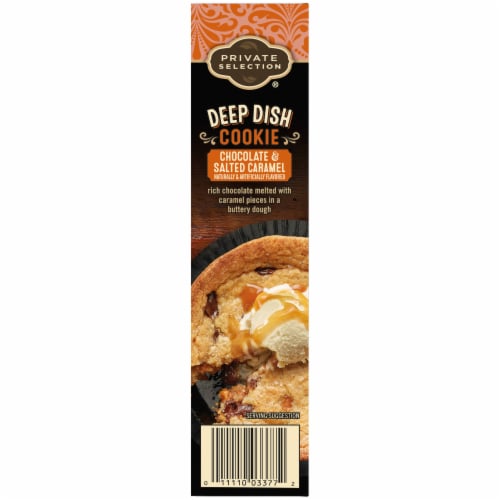 Private Selection™ Chocolate & Salted Caramel Deep Dish Cookie Perspective: left