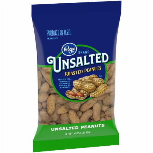 Kroger® Unsalted In-Shell Peanuts Perspective: left