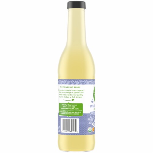 Simple Truth Organic™ White Wine Vinegar Perspective: left