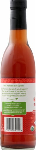 Simple Truth Organic™ Red Wine Vinegar Perspective: left