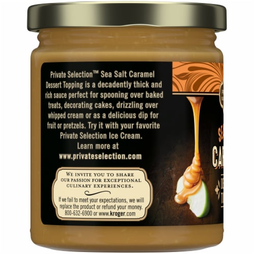 Private Selection™ Sea Salt Caramel Ice Cream Dessert Topping Perspective: left