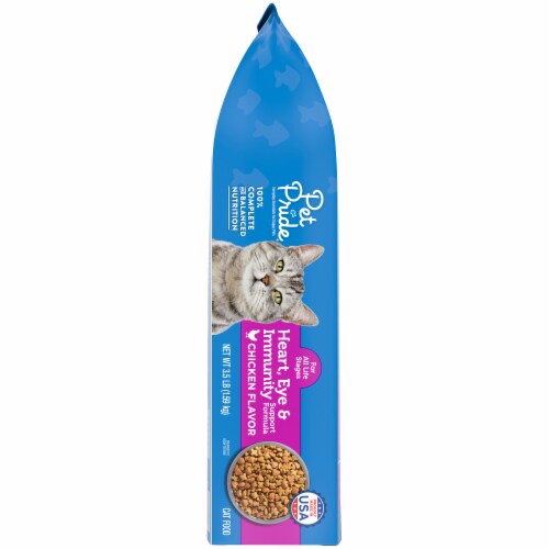 Pet Pride® Heart Eye & Immunity Support Formula Dry Cat Food Perspective: left