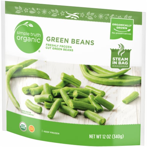 Simple Truth Organic® Frozen Green Beans Cut Perspective: left
