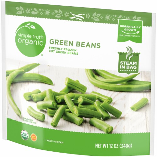 Simple Truth Organic® Frozen Green Beans Cut Perspective: left