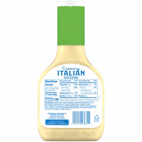 Kroger® Creamy Italian Dressing Perspective: left