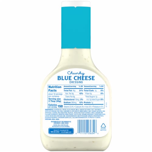 Kroger® Chunky Blue Cheese Salad Dressing Perspective: left