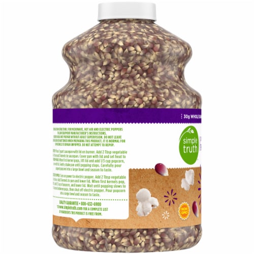 Simple Truth™ 100% Whole Grain Purple Popcorn Perspective: left