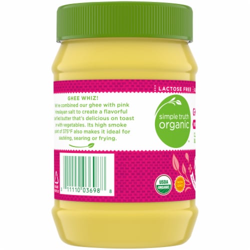 Simple Truth Organic™ Ghee with Pink Himalayan Salt Perspective: left