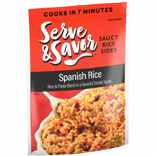 Serve & Savor Spanish Rice Perspective: left