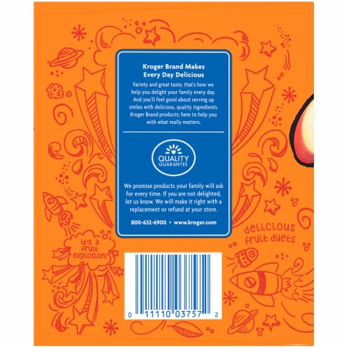Kroger® Classic & Peach Mango Applesauce Variety Pack Perspective: left