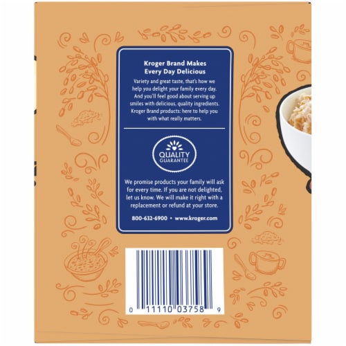Kroger® Oatmeal Applesauce Pouch Variety Pack Perspective: left