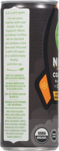 Simple Truth Organic™ Nitro Black Cold Brew Coffee Perspective: left