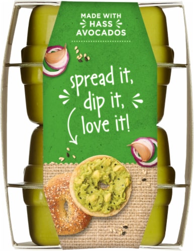 Simple Truth™ Everything Bagel Seasoning Mashed Avocado Single Serve On-The-Go Packs Perspective: left