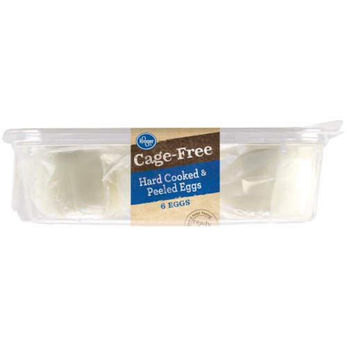 Kroger® Cage Free Hard Cooked Peeled Eggs Perspective: left