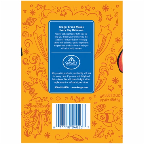 Kroger® Classic & Apple Cherry Flavored Applesauce Variety Pack Perspective: left