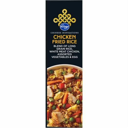 Kroger® Chinese Inspirations Chicken Fried Rice Frozen Meal Perspective: left
