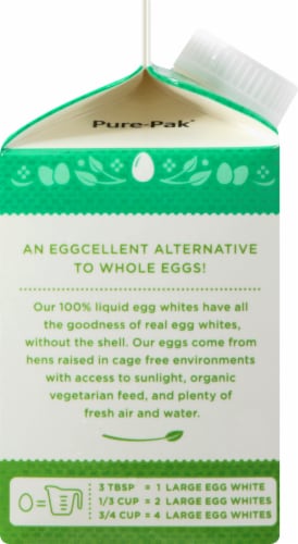 Simple Truth Organic™ Cage Free 100% Liquid Egg Whites Perspective: left