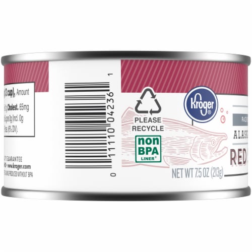 Kroger® Alaskan Sockeye Red Salmon Perspective: left