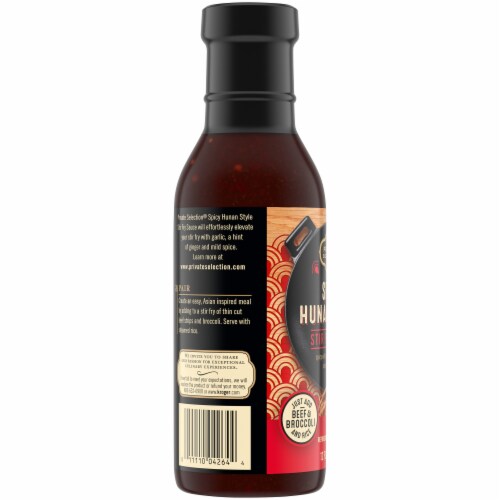 Private Selection® Spicy Hunan Style Stir Fry Sauce Perspective: left