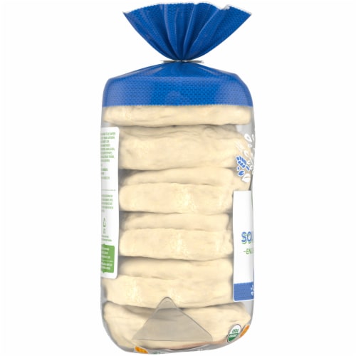 Simple Truth Organic® Sourdough English Muffins Perspective: left