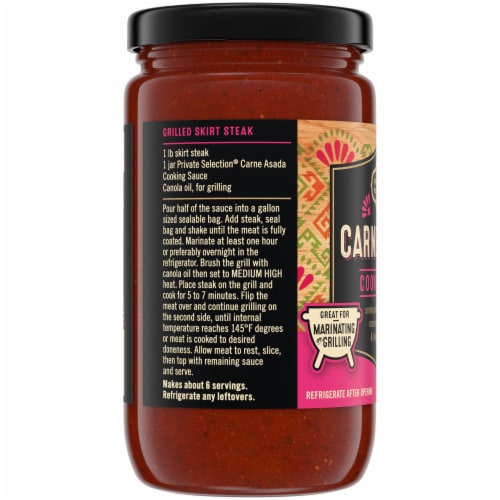 Private Selection® Carne Asada Cooking Sauce Perspective: left