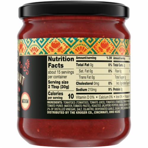 Private Selection™ Medium Restaurant Style Salsa Perspective: left