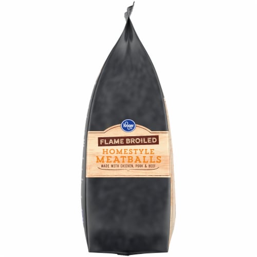 Kroger® Flame Broiled Homestyle Meatballs Perspective: left