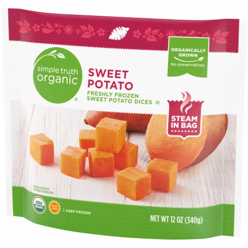 Simple Truth Organic® Frozen Sweet Potato Diced Perspective: left