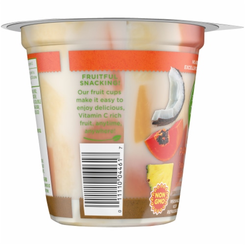 Simple Truth™ Coco Papaya Pina Fruit Cup Perspective: left