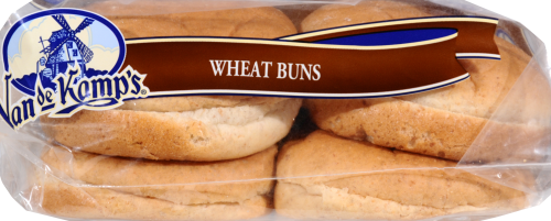 Van de Kamp's Sliced Wheat Buns Perspective: left