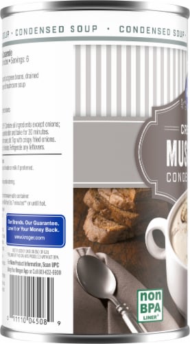 Kroger® Cream of Mushroom Condensed Soup Perspective: left