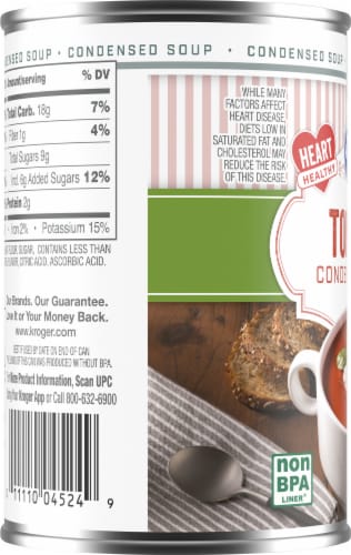 Kroger® Heart Healthy Tomato Condensed Soup Perspective: left