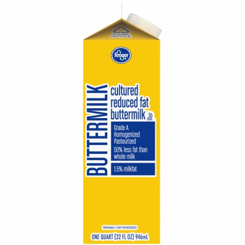 Kroger® Reduced Fat Buttermilk Perspective: left