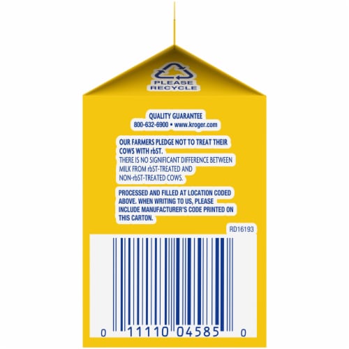Kroger® Reduced Fat Buttermilk Perspective: left