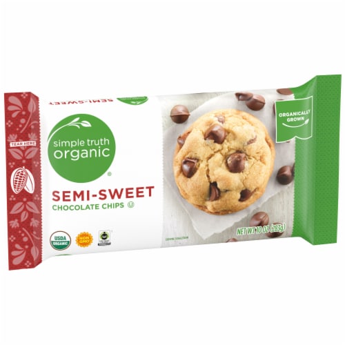 Simple Truth Organic® Semi-Sweet Chocolate Chips Perspective: left