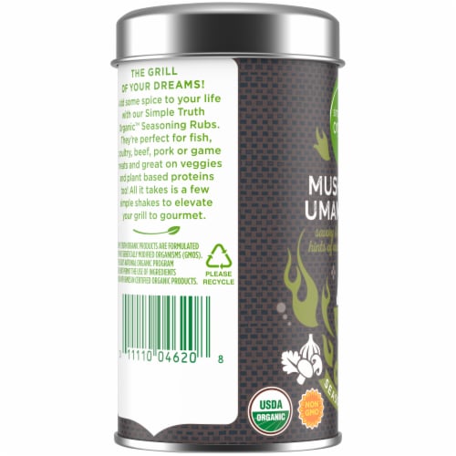 Simple Truth Organic™ Mushroom Umami Herb Seasoning Rub Perspective: left