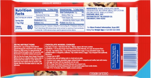 Kroger® Semi Sweet Chocolate Baking Chips Perspective: left