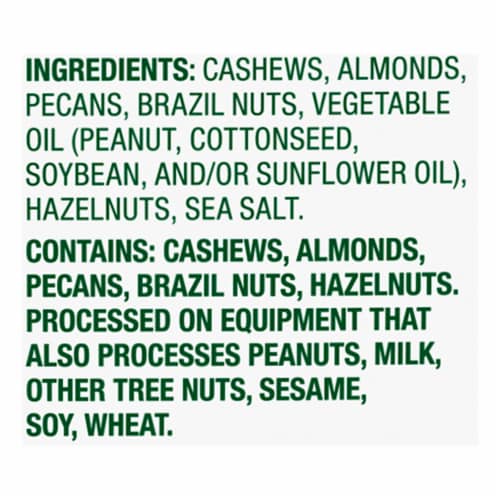 Simple Truth Sea Salt Roasted Deluxe Mixed Nuts BIG Deal! Perspective: left