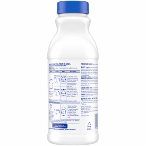Kroger® Concentrated Disinfecting Bleach Perspective: left