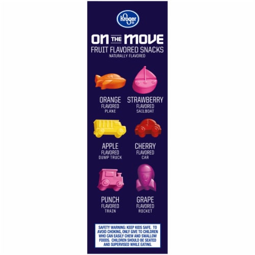 Kroger® On the Move Fruit-Flavored Snacks Perspective: left