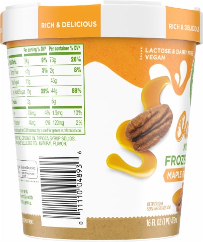 Simple Truth™ Maple Pecan Oatmilk Non-Dairy Frozen Dessert Perspective: left
