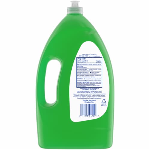 Kroger® Ultra Concentrated Antibacterial Liquid Dish Soap Green Apple Scent Perspective: left