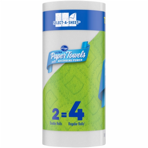 Kroger® Glimmer Double Roll Paper Towels, 2 rolls - Kroger