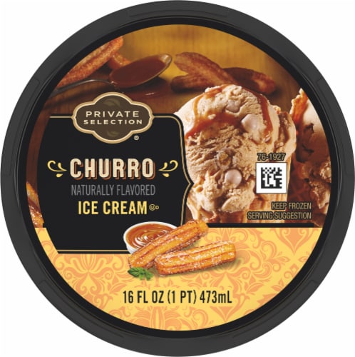 Private Selection® Churro Ice Cream Perspective: left