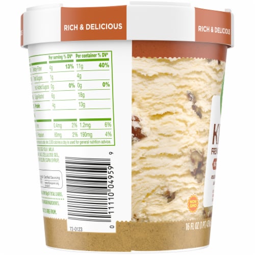 Simple Truth™ Butter Pecan Keto French Ice Cream Perspective: left