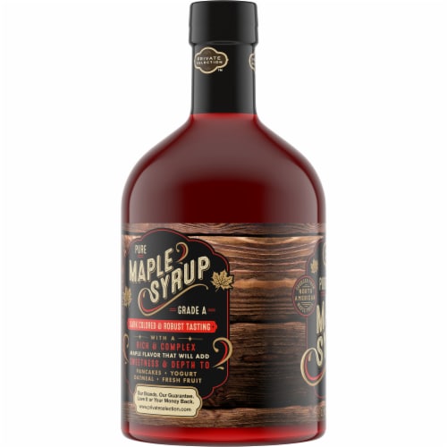 Private Selection® 100% Pure Grade A Dark Color Maple Syrup Perspective: left